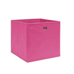 Pudełka z włókniny, 4 szt., 28x28x28 cm, różowe Lumarko!