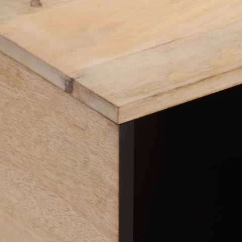 Stolik kawowy, 80x50x40 cm, lite drewno mango Lumarko!