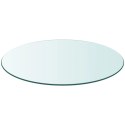 Blat stołu, szklany, okrągły, 600 mm Lumarko!