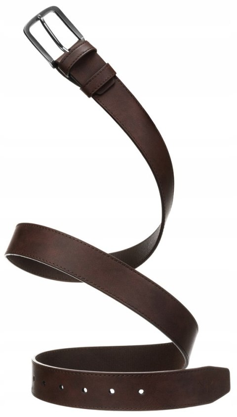 Zestaw Prezentowy: Brązowy Portfel I Pasek Ze Skóry Ekologicznej Lumarko!