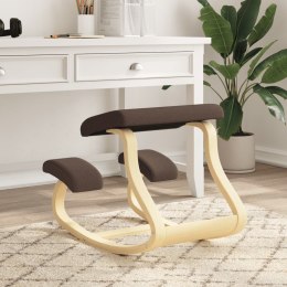 Krzesło klęcznik, brązowe, 48x71x51 cm, sklejka brzozowa Lumarko!