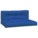 Poduszki na sofę z palet, 2 szt., kobaltowe, tkanina Lumarko!