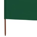 Parawan 3-skrzydłowy z tkaniny, 400x160 cm, zielony Lumarko!
