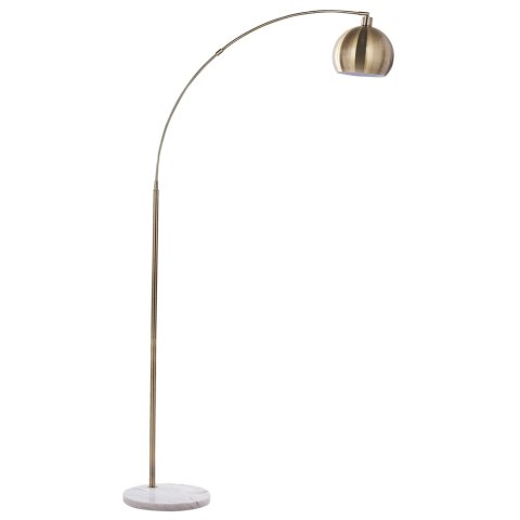 Lampa stojąca mosiężna 210 cm PAROO Lumarko!