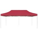 Profesjonalny, składany namiot imprezowy, 6 x 3 m, czerwony Lumarko!