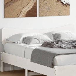 Wezgłowie do łóżka, białe, 140 cm, lite drewno sosnowe Lumarko!