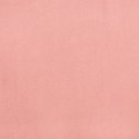 Zagłówek uszak, różowy, 183x23x118/128 cm, aksamit Lumarko!