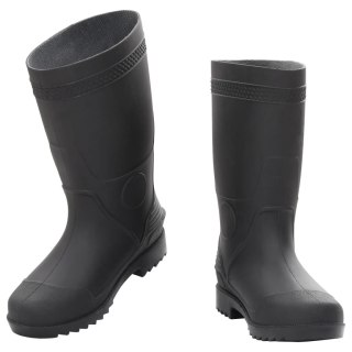 Kalosze, czarne, rozmiar 39, PVC Lumarko!