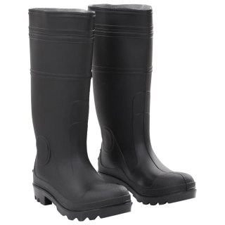 Kalosze, czarne, rozmiar 40, PVC Lumarko!