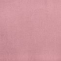 Ławka, różowa, 108x79x79 cm, tapicerowana aksamitem Lumarko!