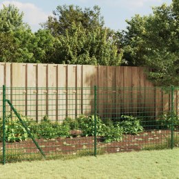 Ogrodzenie z siatki, z kotwami, zielone, 1,1x10 m Lumarko!