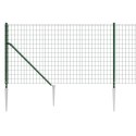 Ogrodzenie z siatki, z kotwami, zielone, 1,1x10 m Lumarko!