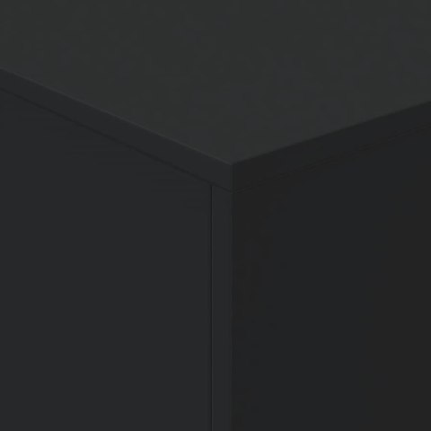 Stolik kawowy z oświetleniem LED, czarny, 90x50x40 cm Lumarko!