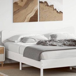 Wezgłowie do łóżka, białe, 200 cm, lite drewno sosnowe Lumarko!
