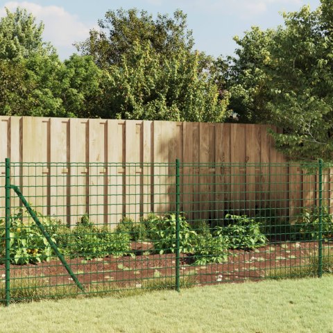 Ogrodzenie z siatki, z kotwami, zielone, 0,8x25 m Lumarko!