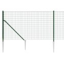 Ogrodzenie z siatki, z kotwami, zielone, 0,8x25 m Lumarko!
