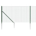 Ogrodzenie z siatki, z kotwami, zielone, 1,1x25 m Lumarko!