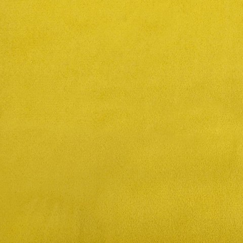Sofa 3-osobowa z poduszkami, żółta, aksamit Lumarko!