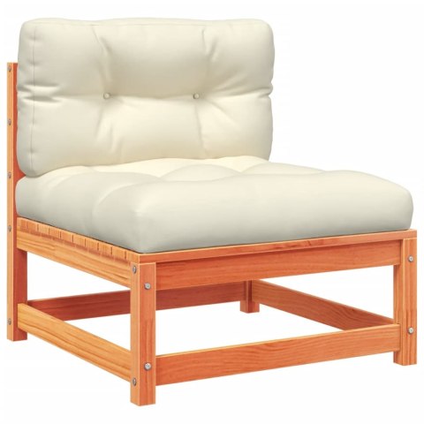 8-cz. zestaw wypoczynkowy do ogrodu, z poduszkami, woskowy brąz Lumarko!