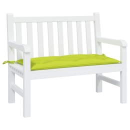 Poduszka na ławkę ogrodową, jasnozielona 100x50x7 cm, tkanina Lumarko!