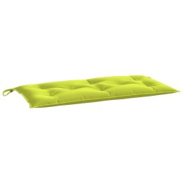 Poduszka na ławkę ogrodową, jasnozielona 100x50x7 cm, tkanina Lumarko!