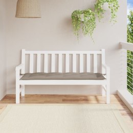 Poduszka na ławkę ogrodową, taupe, 150x50x7 cm, tkanina Lumarko!