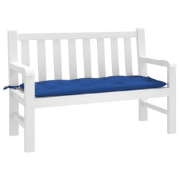 Poduszka na ławkę ogrodową, niebieska, 120x50x7 cm, tkanina Lumarko!