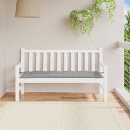 Poduszka na ławkę ogrodową, szara, 150x50x7 cm, tkanina Lumarko!