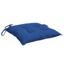 Poduszki na palety, 6 szt., niebieskie, 50x50x7 cm, tkanina Lumarko!