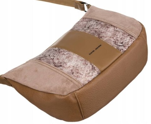 Listonoszka damska ze skóry ekologicznej - David Jones Lumarko!