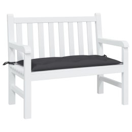 Poduszka na ławkę ogrodową, czarna, 100x50x7 cm, tkanina Lumarko!