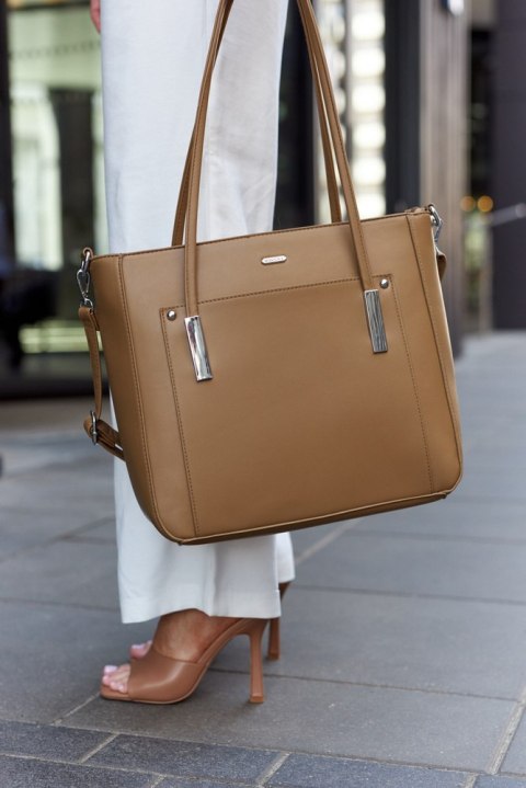 Klasyczna Shopperka Damska Ze Skóry Ekologicznej Lumarko!