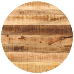 Blat stołu, Ø 70x2,5 cm, okrągły, surowe lite drewno mango Lumarko!