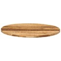Blat stołu, Ø 70x1,5 cm, okrągły, surowe lite drewno mango Lumarko!