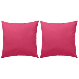 Poduszki na zewnątrz, 2 sztuki, 45x45 cm, różowe Lumarko!