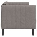 Sofa 3-osobowa, kolor taupe, tapicerowana tkaniną Lumarko!