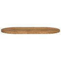 Blat stołu, 110x50x3,8 cm, owalny, lite drewno mango Lumarko!