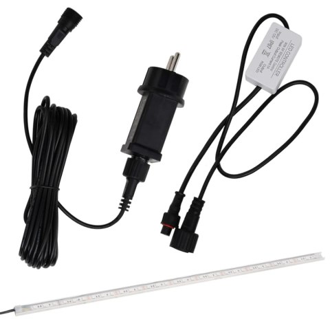 Wylewka do wodospadu z oświetleniem RGB LED, akrylowa, 60 cm Lumarko!