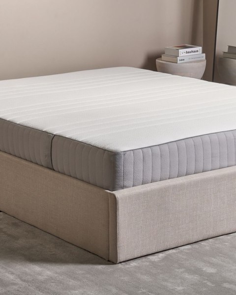 Materac memory foam zdejmowany pokrowiec 160 x 200 cm twardy FANCY