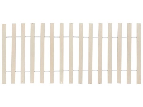 Łóżko dziecięce domek drewniane 90 x 200 cm białe APPY