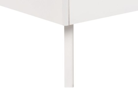 Łóżko 140 x 200 cm białe BERRIC