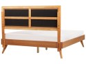 Łóżko 160 x 200 cm jasne drewno POISSY Lumarko!