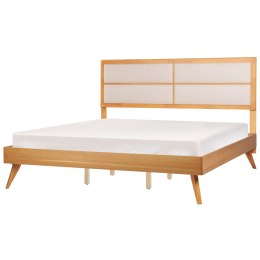 Łóżko 180 x 200 cm jasne drewno POISSY Lumarko!