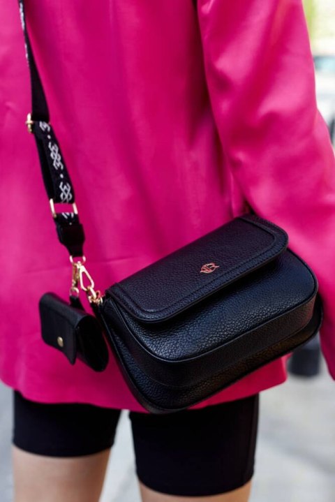 Podwójna Listonoszka Damska Z Portmonetką Wykonana Ze Skóry Ekologicznej Lumarko!