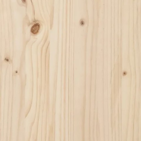VidaXL Łóżko bez materaca, 80x200 cm, lite drewno sosnowe