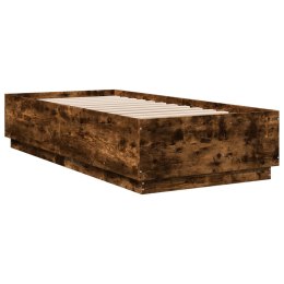 Rama łóżka, przydymiony dąb, 100x200cm, materiał drewnopochodny Lumarko!