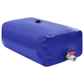 Zbiornik na wodę deszczową, z kranikiem, składany, 670 L, PVC Lumarko!