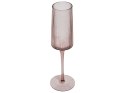 Zestaw 4 kieliszków do szampana 220 ml różowy AMETHYST Lumarko!