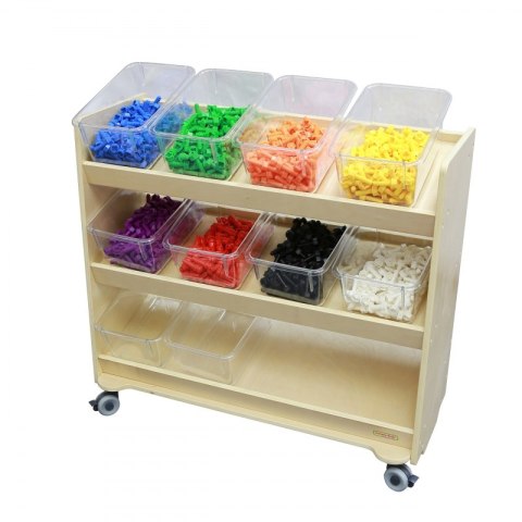 MASTERKIDZ Akrylowe Pojemniki Na Elementy Do Tablicy STEM 6 Sztuk Lumarko!