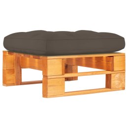 VidaXL Ogrodowy stołek z palet, impregnowane na brązowo drewno sosnowe